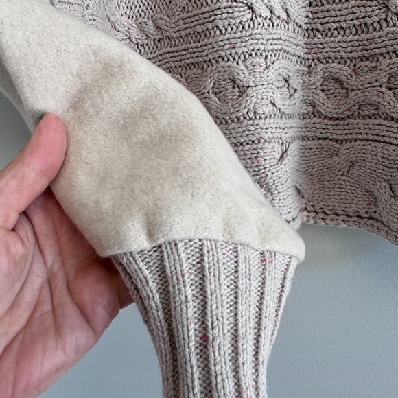 VICI Womens NWOT Chandy Cotton Blend Cable Knit Sweater MEDIUM Relaxed F… - Picture 8 of 13